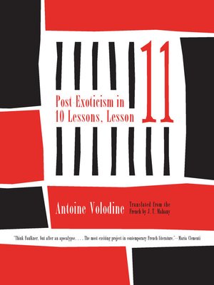 cover image of Post-Exoticism in Ten Lessons, Lesson Eleven